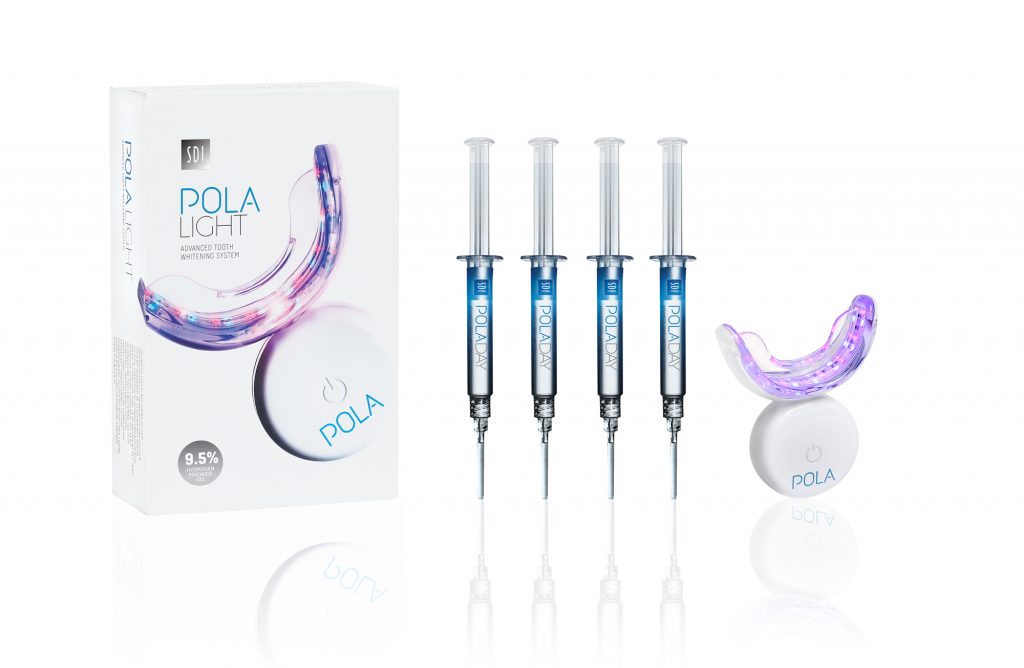 SDI 7700983 Pola Light 9.5% Hydrogen Peroxide Tooth Whitening Kit 4/Pk 3 Gm SDI 7700983 Pola Light 9.5% Hydrogen Peroxide Tooth Whitening Kit 4/Pk 3 Gm